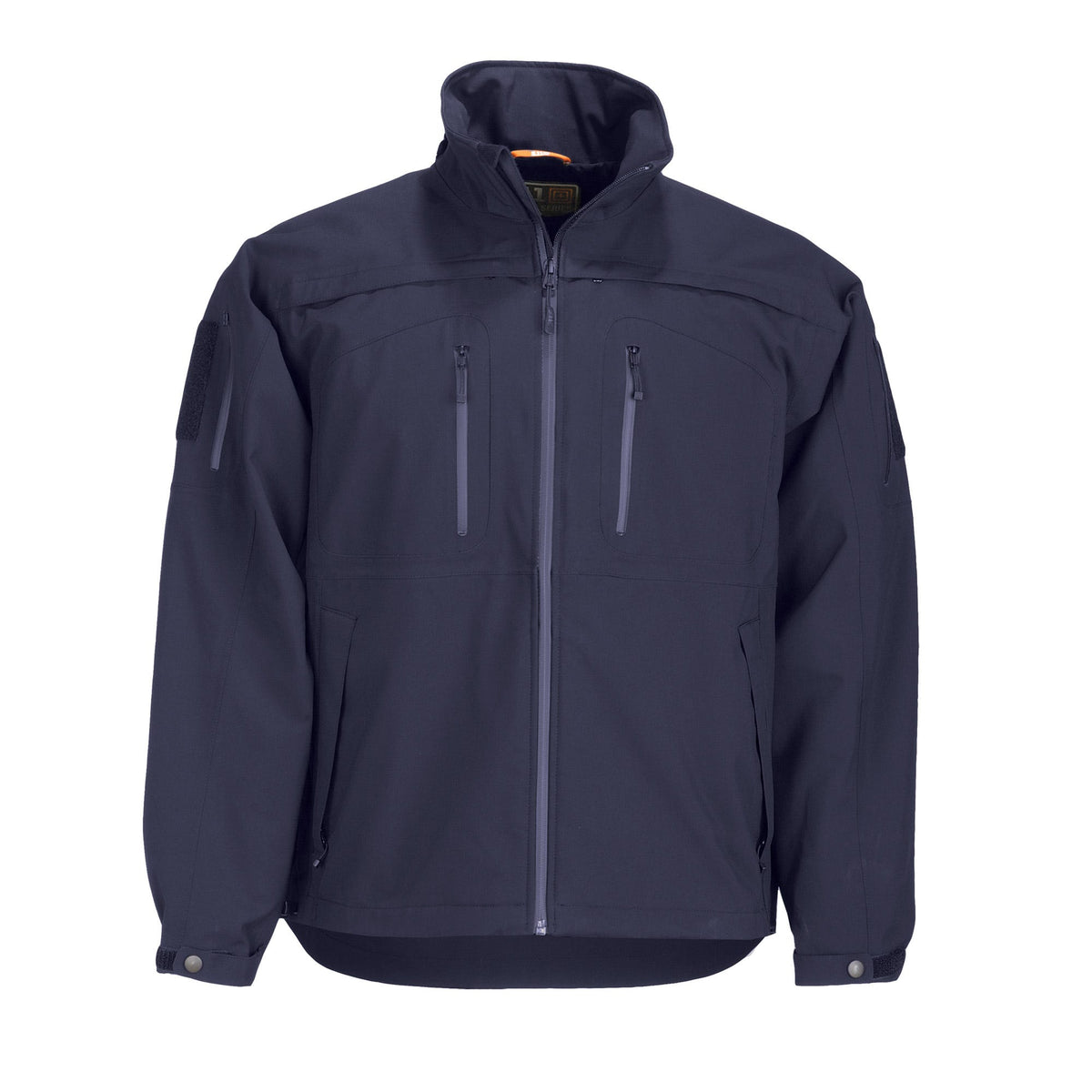 5.11 Sabre Jacket 2.0 i Dark Navy med avtagbar huva.