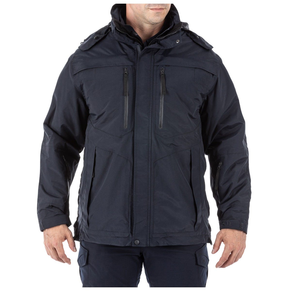 5.11 Tactical Bristol Parka Dark Navy med avtagbar softshelljacka