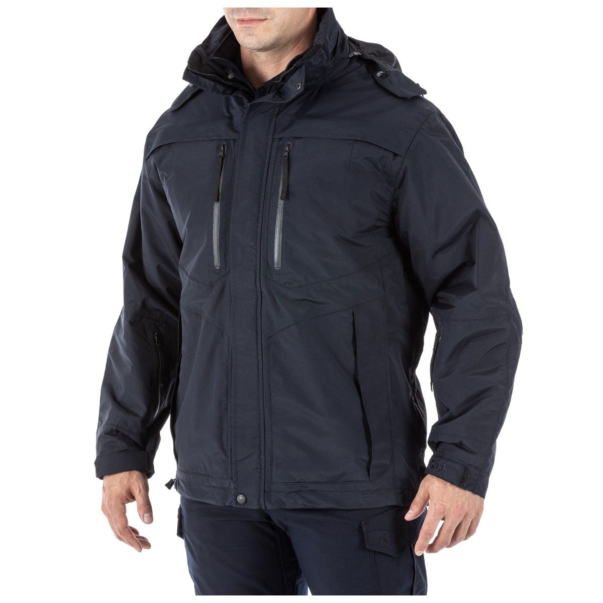 5.11 Tactical Bristol Parka Dark Navy med avtagbar softshelljacka