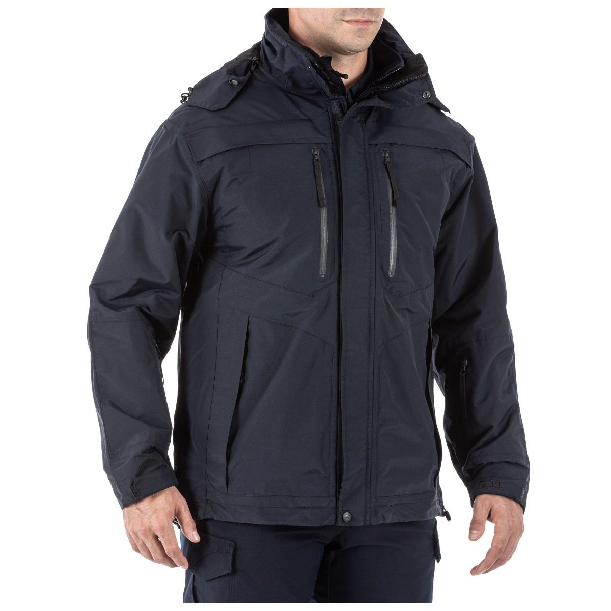 5.11 Tactical Bristol Parka Dark Navy med avtagbar softshelljacka