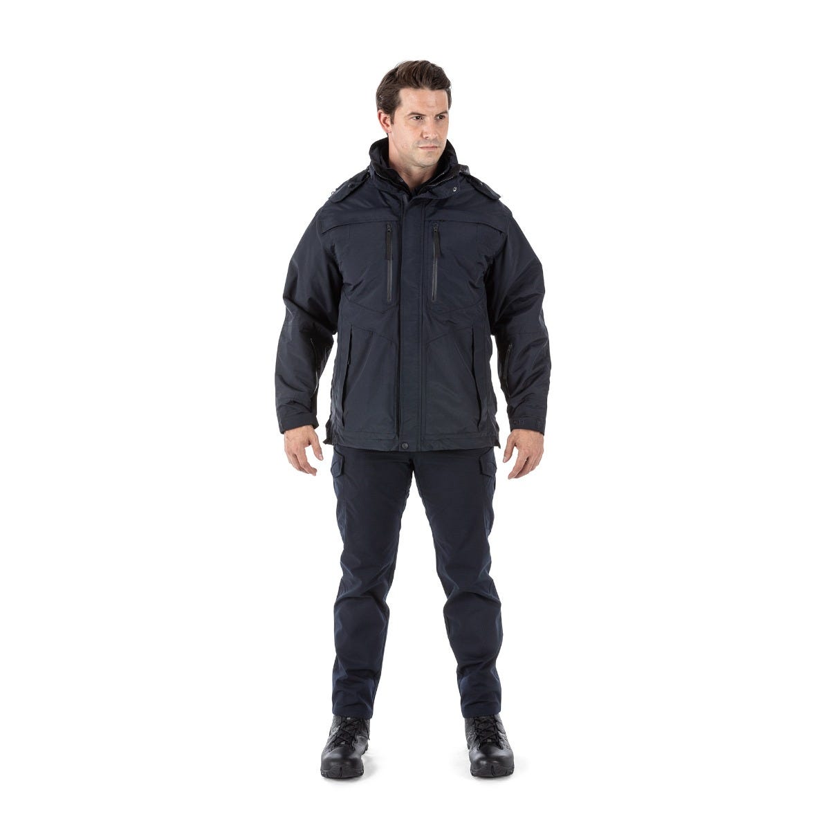 5.11 Tactical Bristol Parka Dark Navy med avtagbar softshelljacka