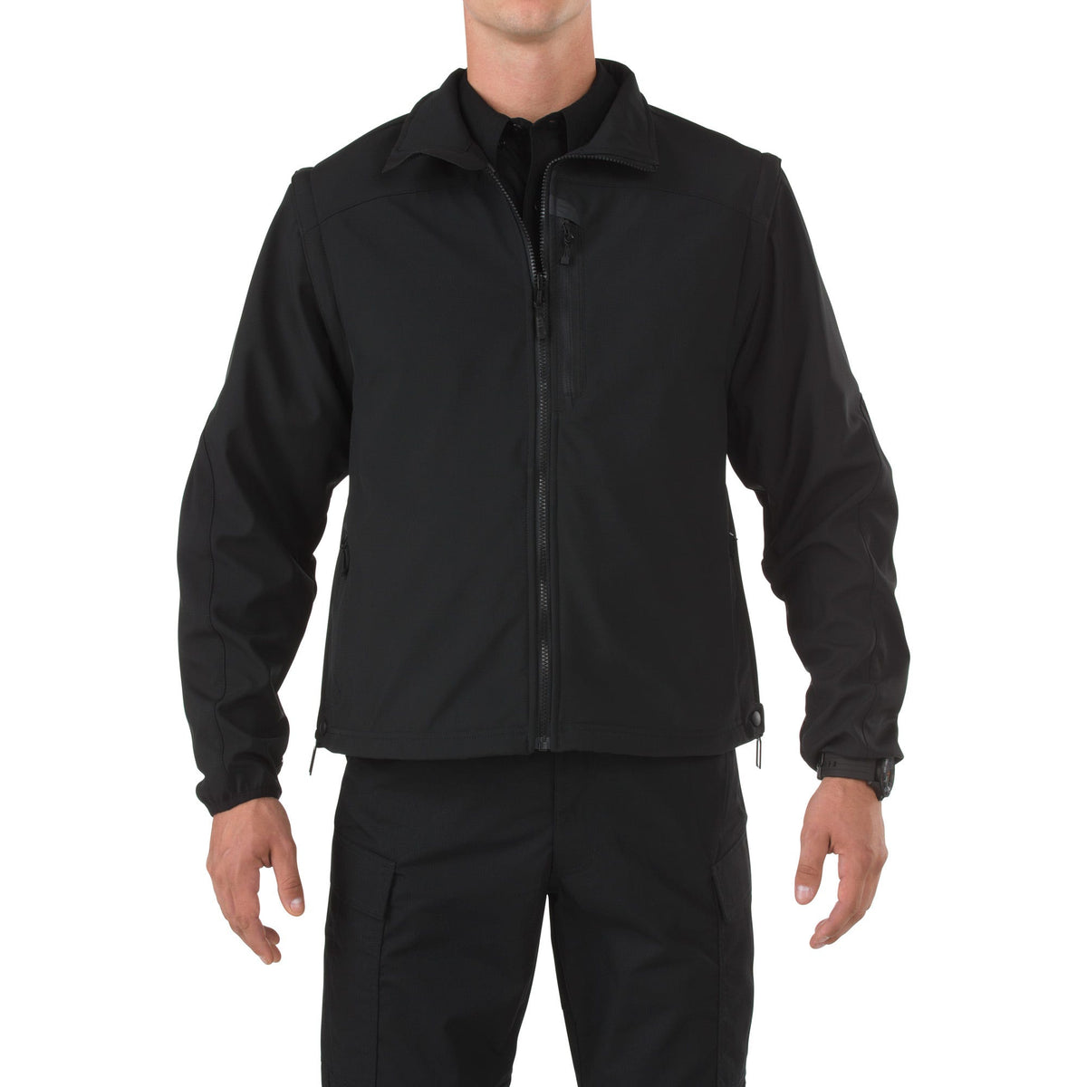 5.11 Valiant Softshell Jacket tjänstejacka i Black