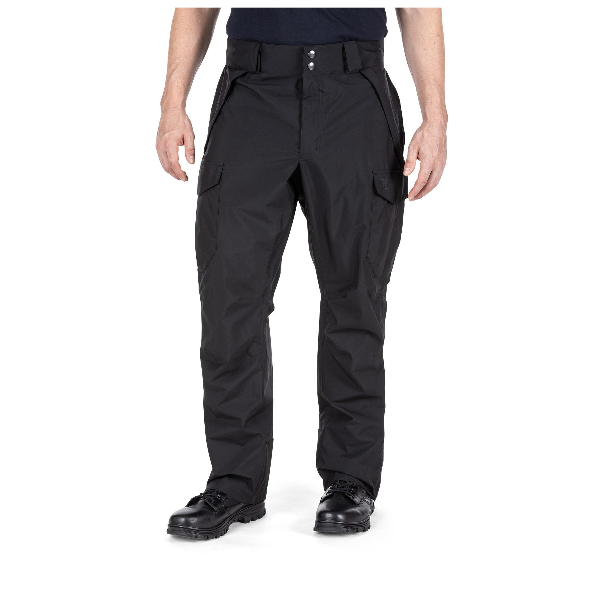 5.11 Duty Rain Pant regnbyxor i Black med cargofickor