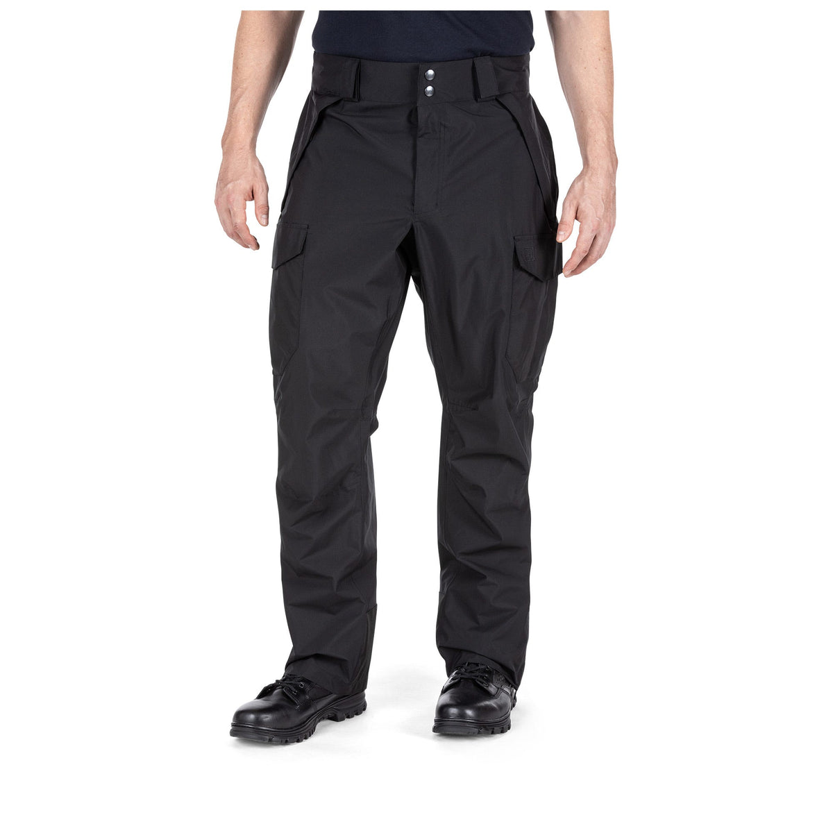 5.11 Duty Rain Pant regnbyxor i Black med cargofickor