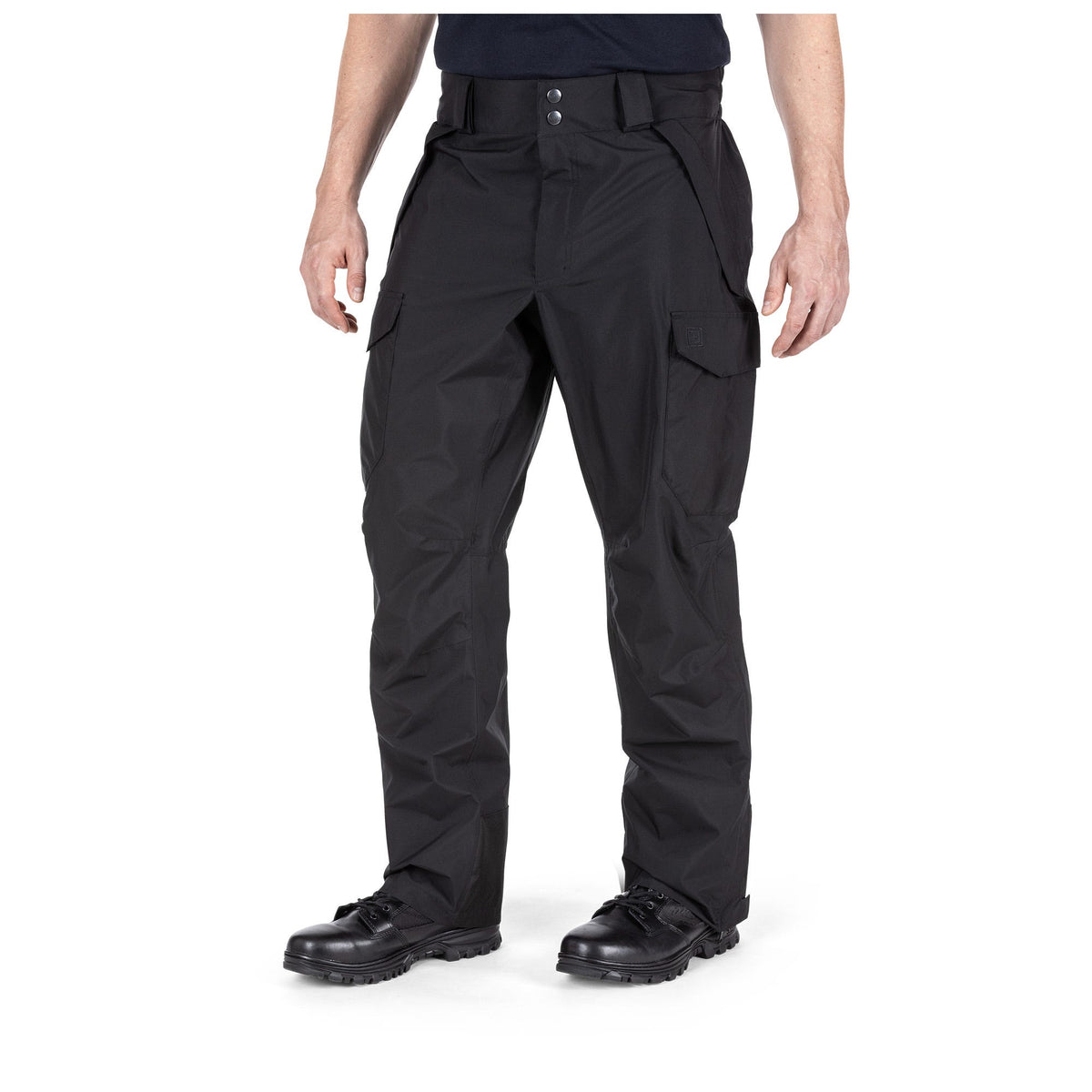 5.11 Duty Rain Pant regnbyxor i Black med cargofickor