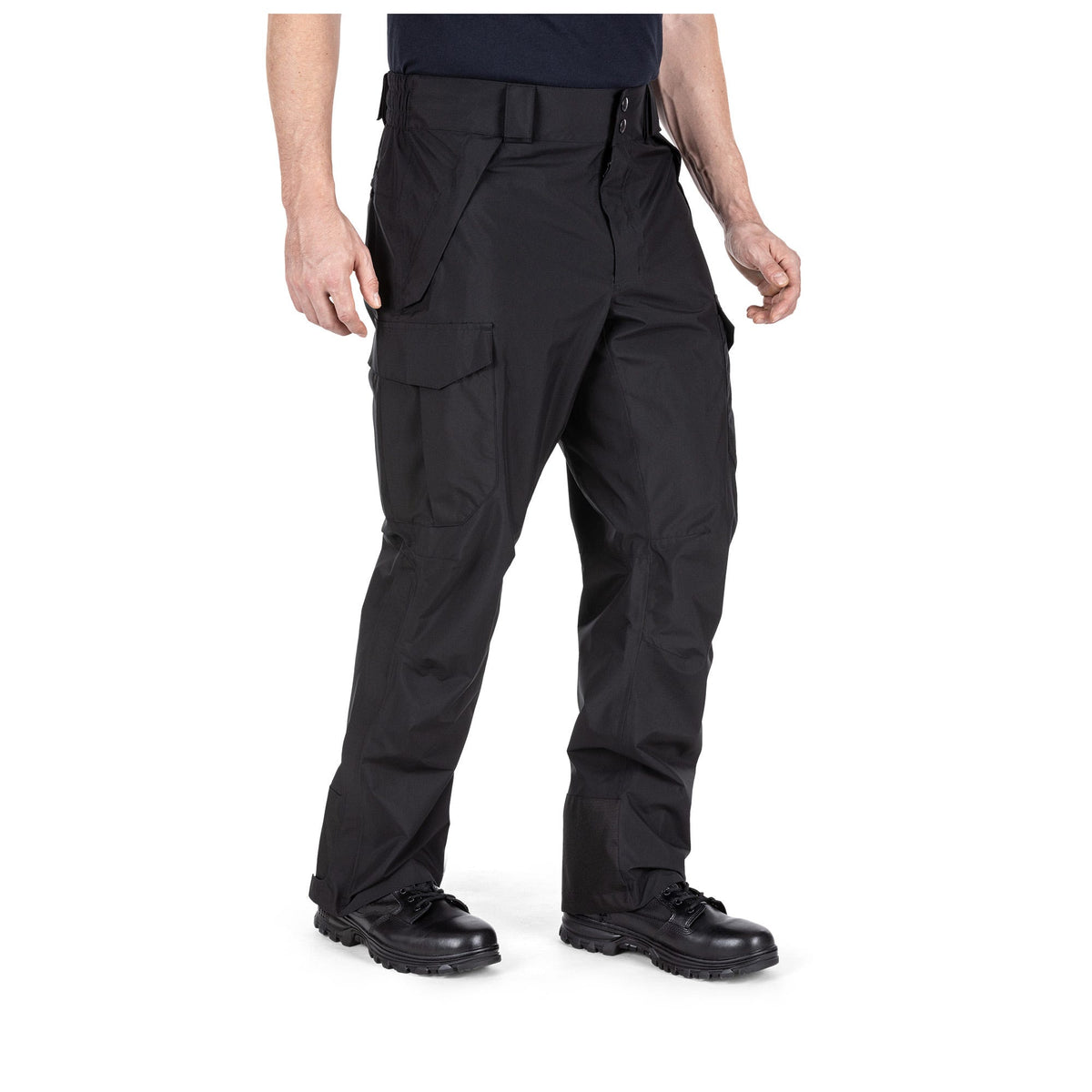 5.11 Duty Rain Pant regnbyxor i Black med cargofickor