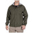 5.11 Duty Rain Shell regnjacka i Ranger Green sedd framifrån