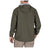 5.11 Duty Rain Shell regnjacka i Ranger Green sedd framifrån