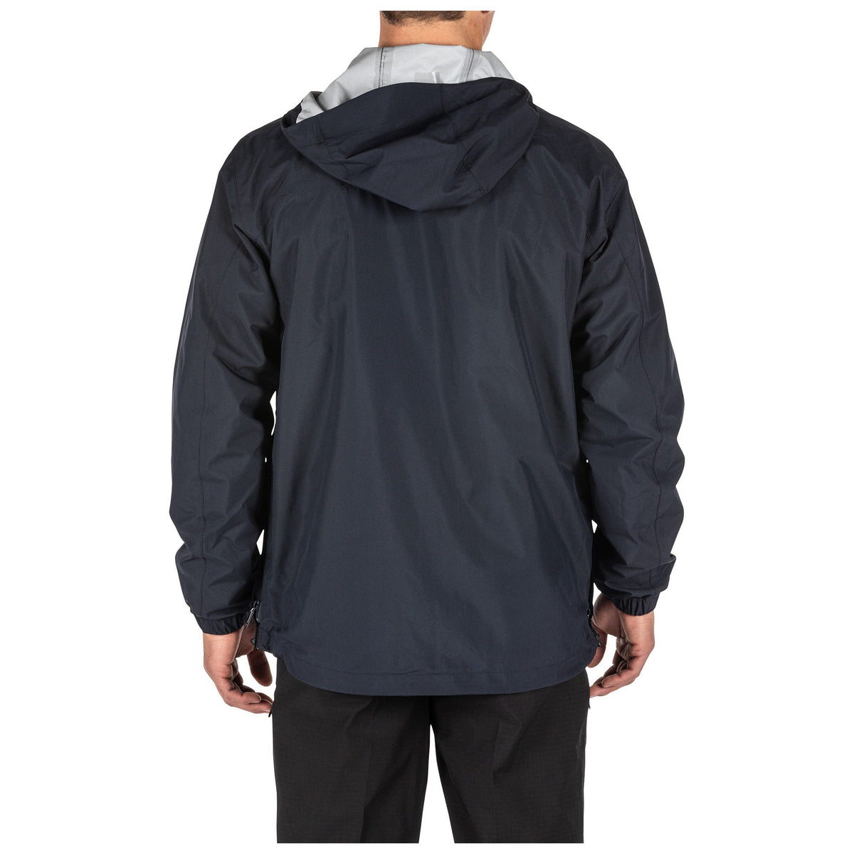 5.11 Duty Rain Shell regnjacka i Dark Navy sedd framifrån