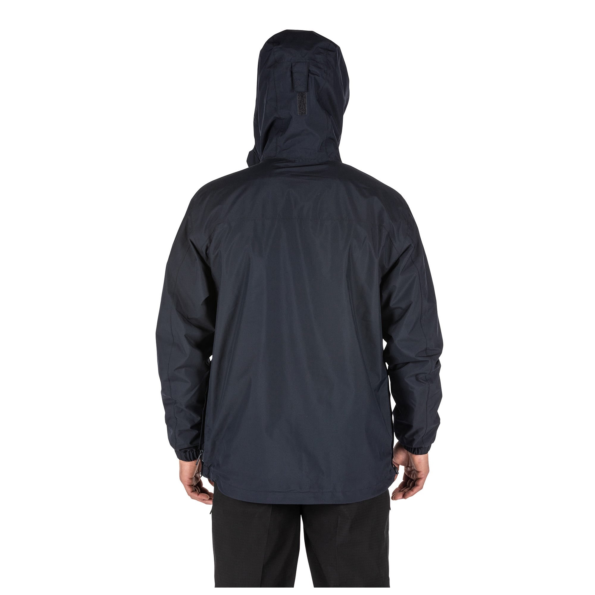 5.11 Duty Rain Shell regnjacka i Dark Navy sedd framifrån