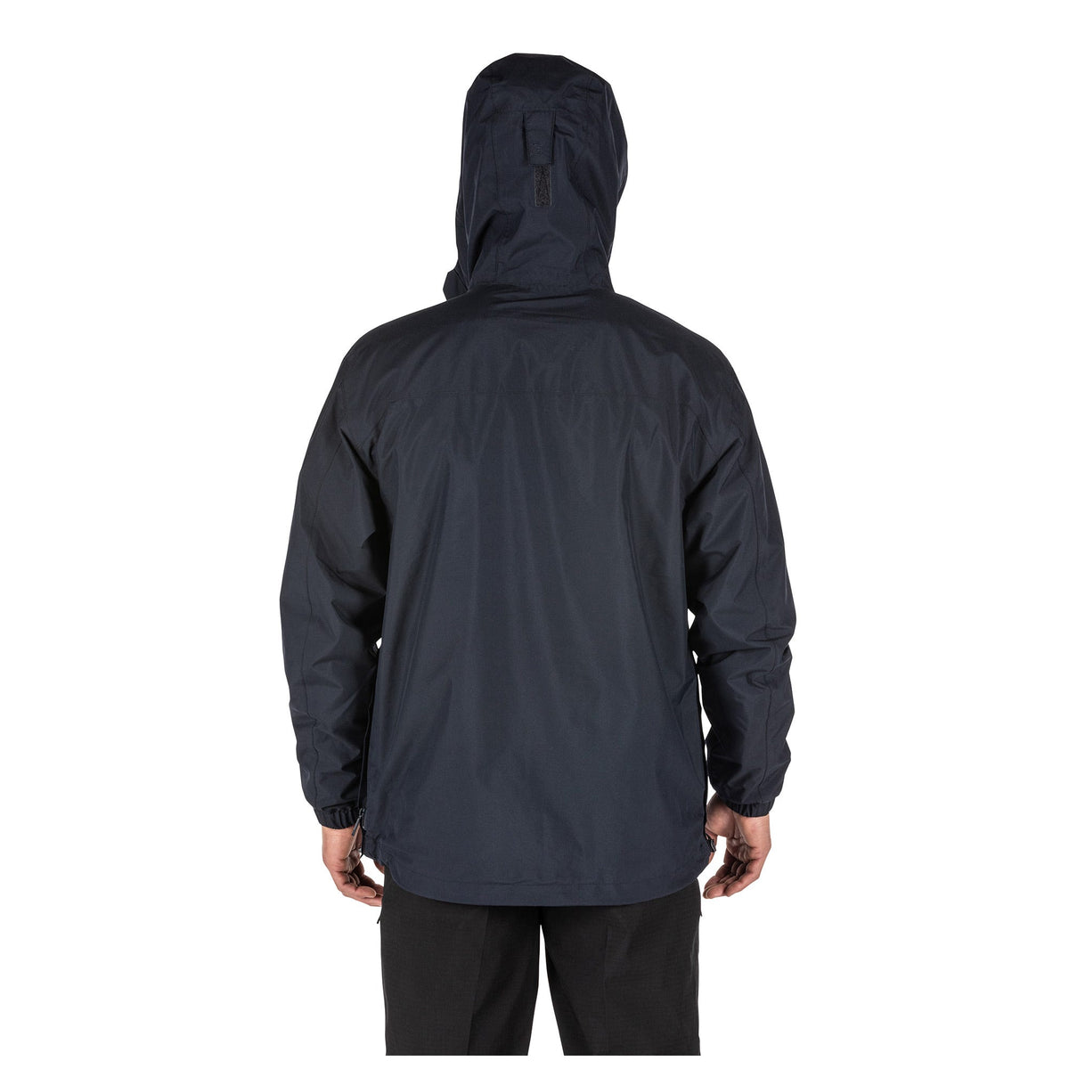 5.11 Duty Rain Shell regnjacka i Dark Navy sedd framifrån