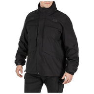 5.11 Tactical 3-IN-1 Parka 2.0 Black, 3-i-1-parka med fleecefoder