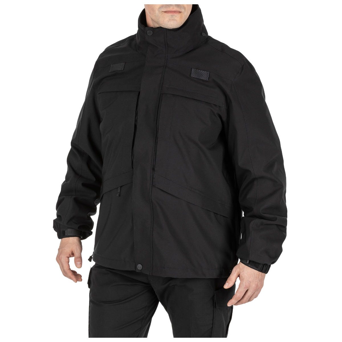 5.11 Tactical 3-IN-1 Parka 2.0 Black, 3-i-1-parka med fleecefoder
