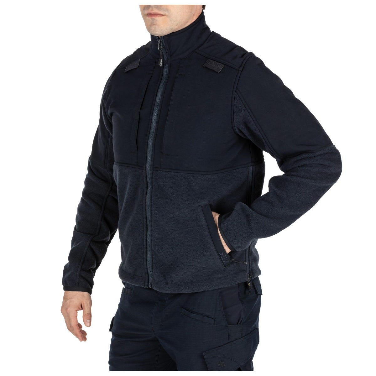 5.11 Tactical 3-IN-1 Parka 2.0 Black, 3-i-1-parka med fleecefoder