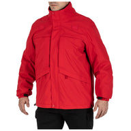 5.11 Tactical 3-IN-1 Parka 2.0 Range Red, 3-i-1-parka med fleecefoder