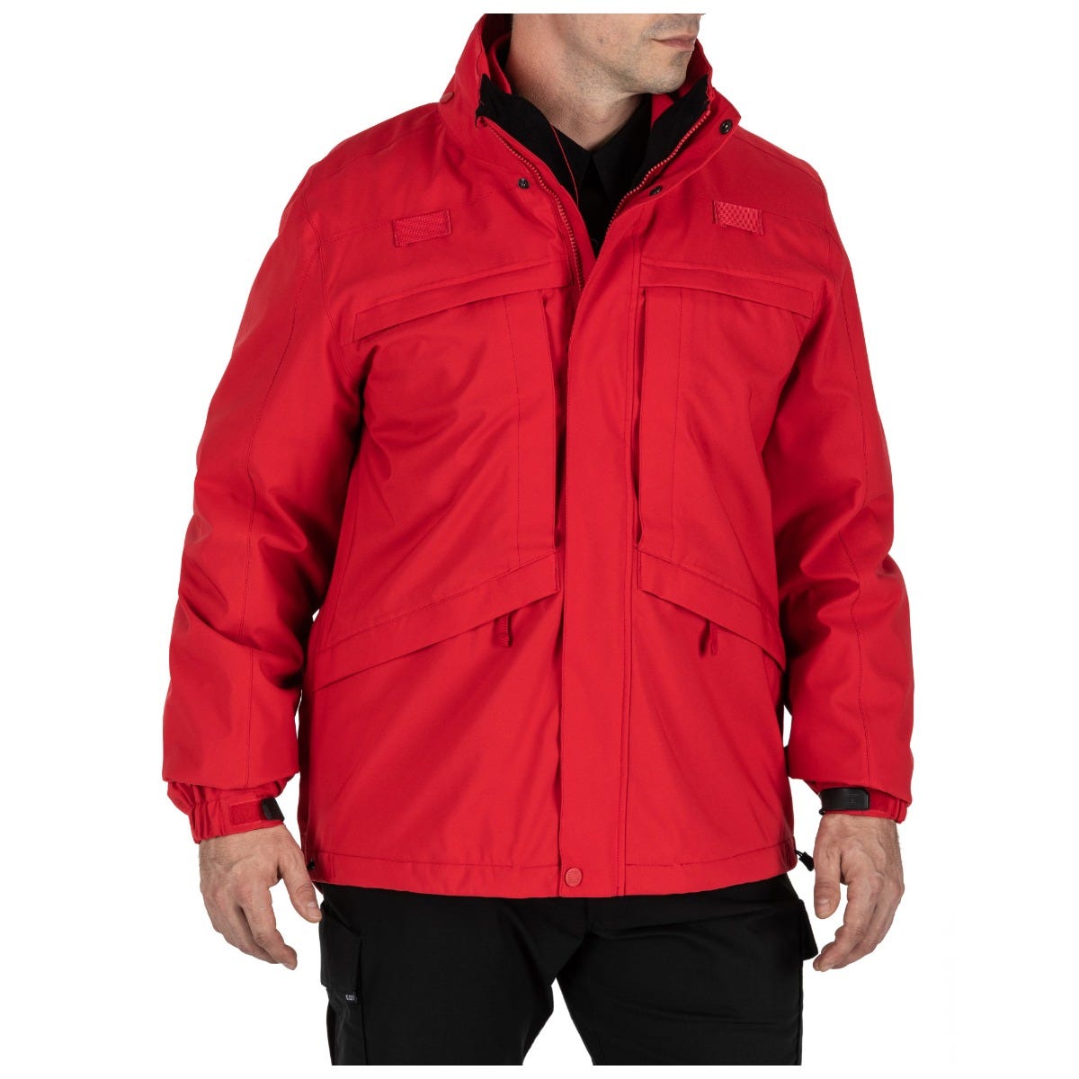 5.11 Tactical 3-IN-1 Parka 2.0 Range Red, 3-i-1-parka med fleecefoder