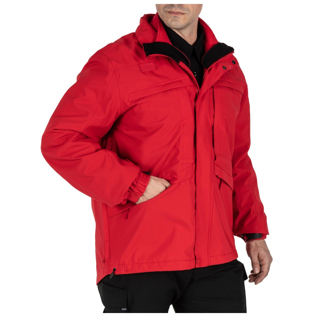 5.11 Tactical 3-IN-1 Parka 2.0 Range Red, 3-i-1-parka med fleecefoder