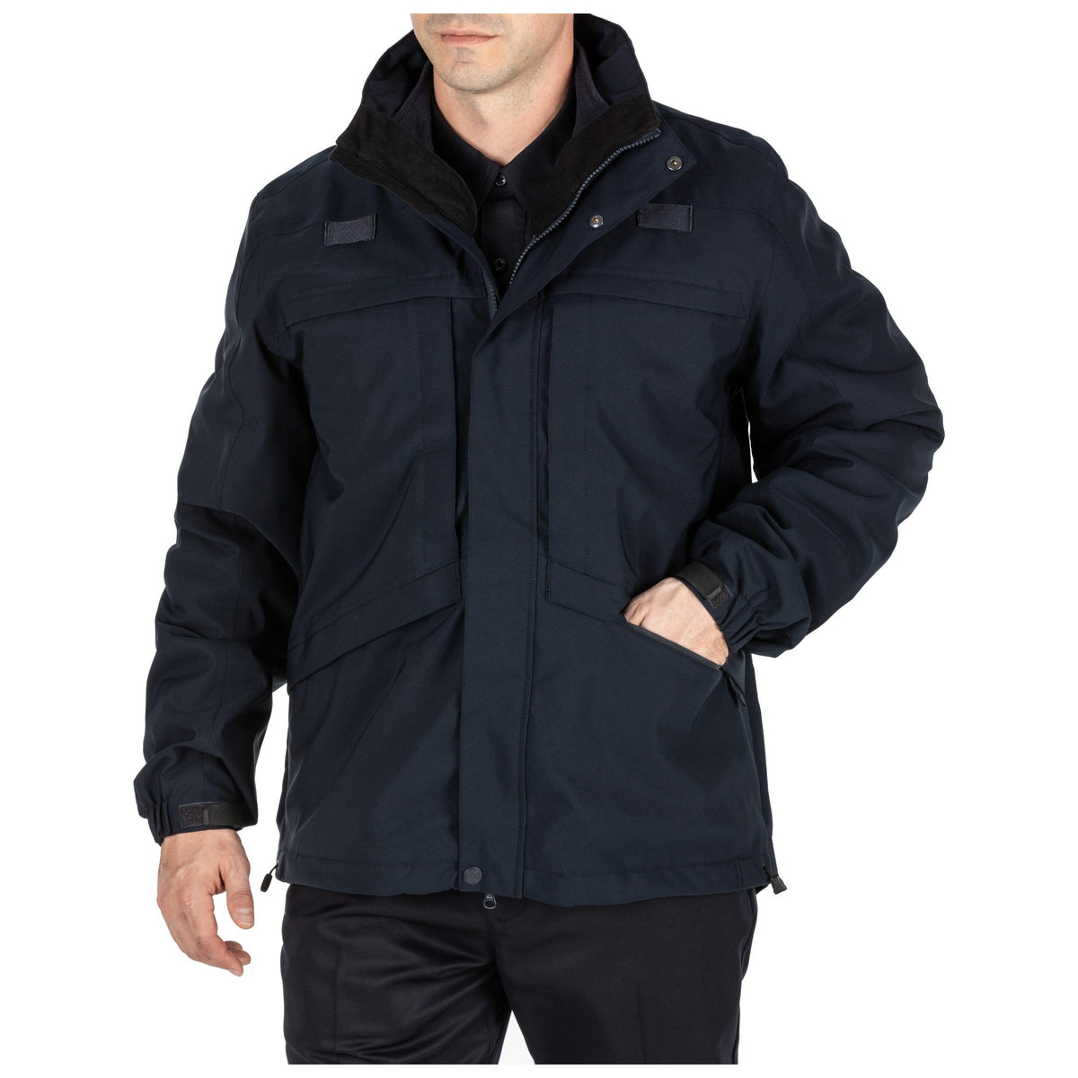 5.11 Tactical 3-IN-1 Parka 2.0 Dark Navy, 3-i-1-parka med fleecefoder
