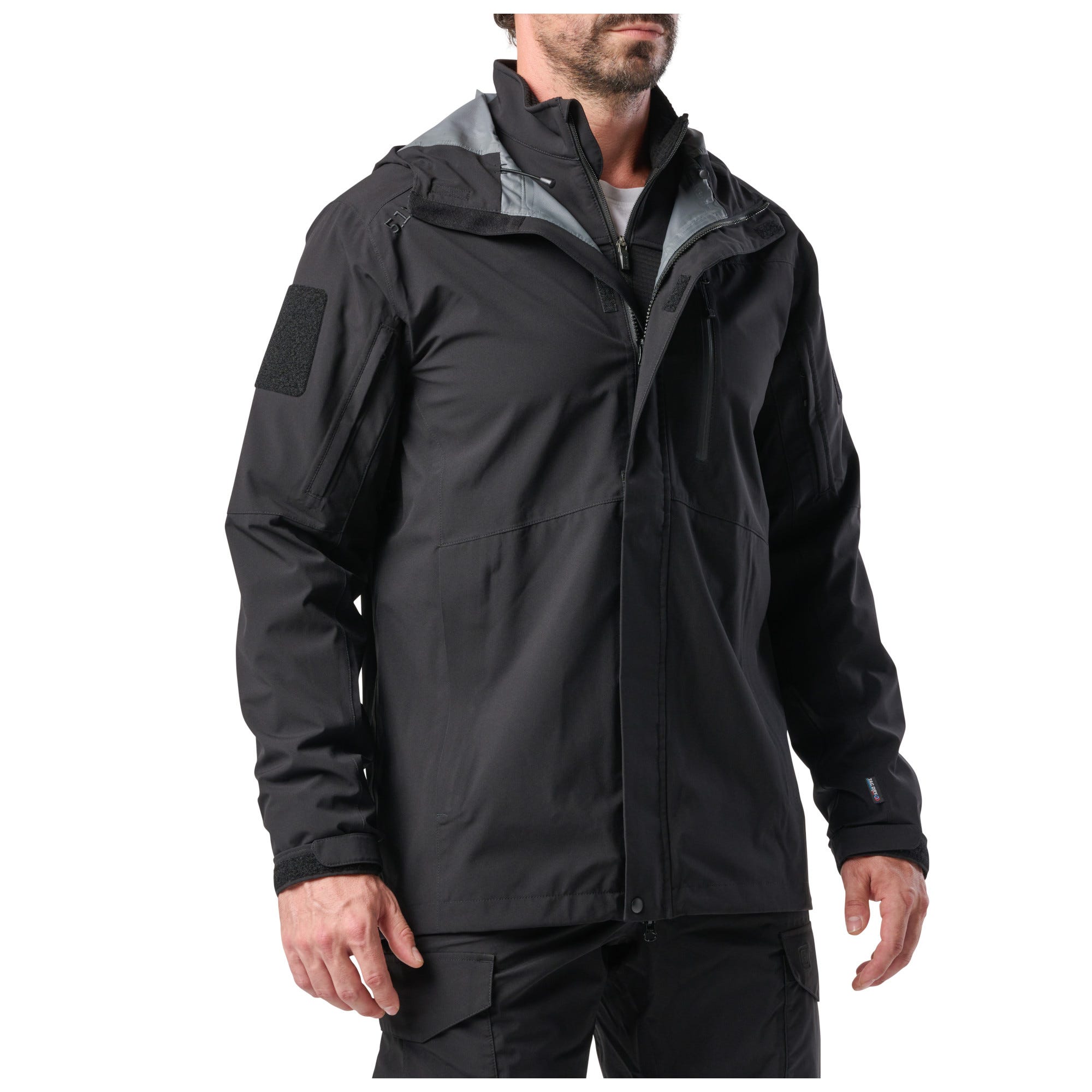 5.11 Force Rainshell Jacket regnjacka i Black