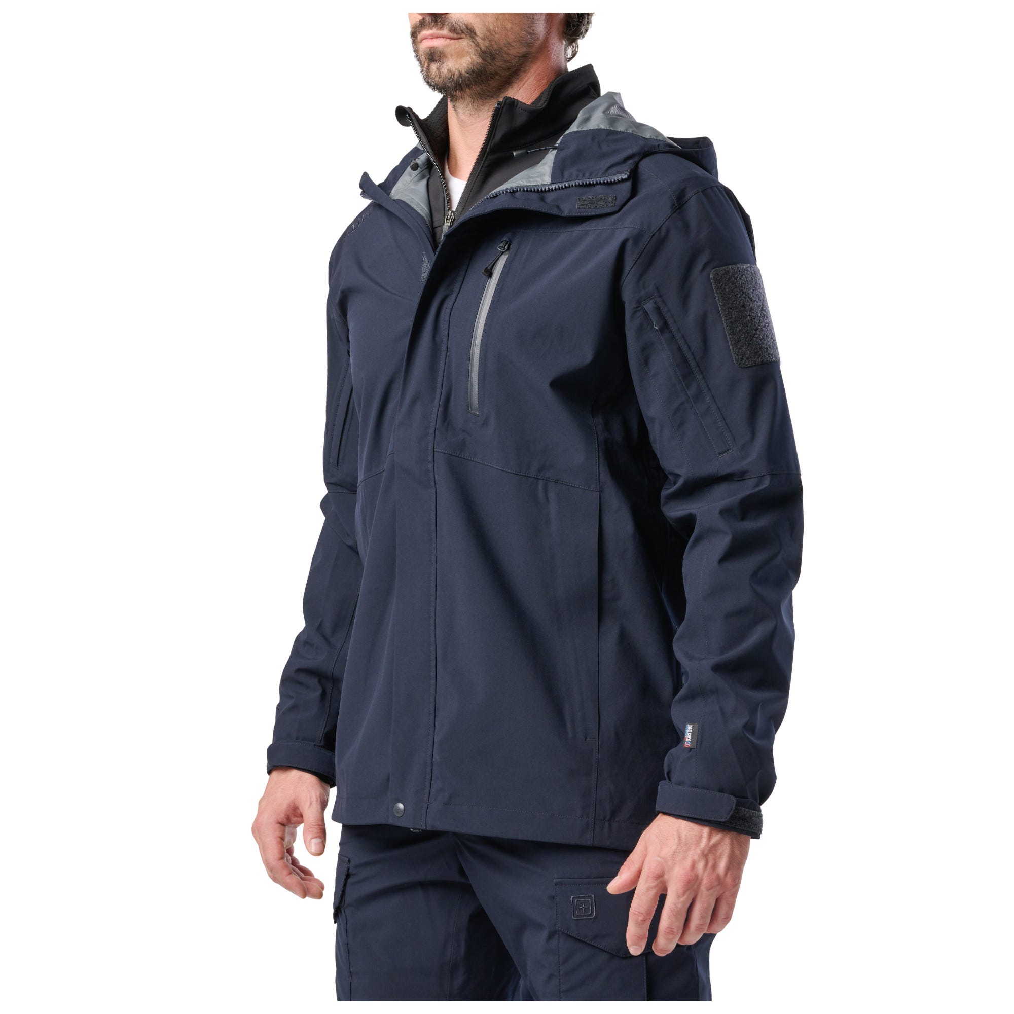 5.11 Force Rainshell Jacket regnjacka i Dark Navy