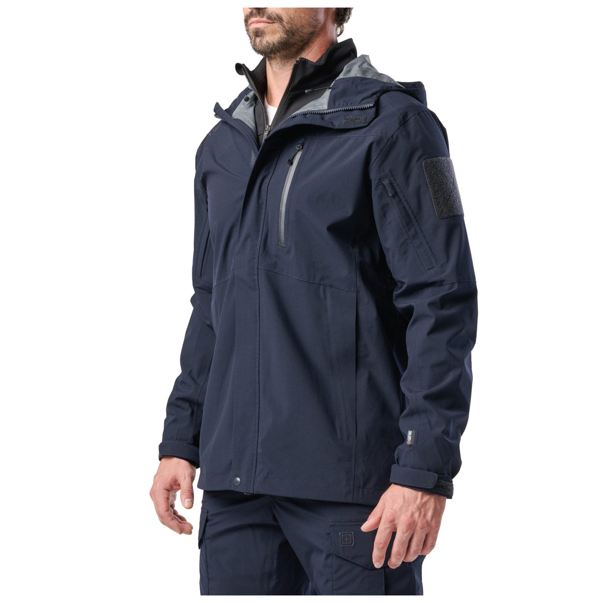 5.11 Force Rainshell Jacket regnjacka i Dark Navy