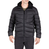 5.11 Acadia Down Jacket dunjacka i Black med huva och fickor
