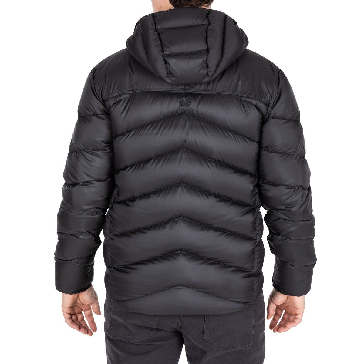 5.11 Acadia Down Jacket dunjacka i Black med huva och fickor