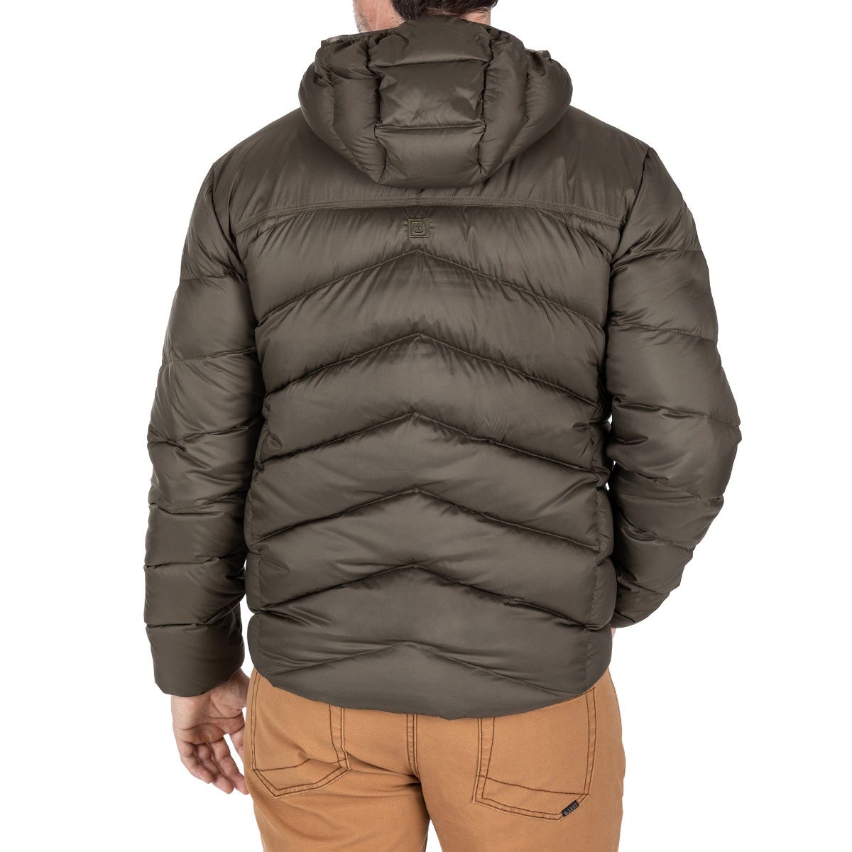 5.11 Acadia Down Jacket dunjacka i Ranger Green med huva och fickor
