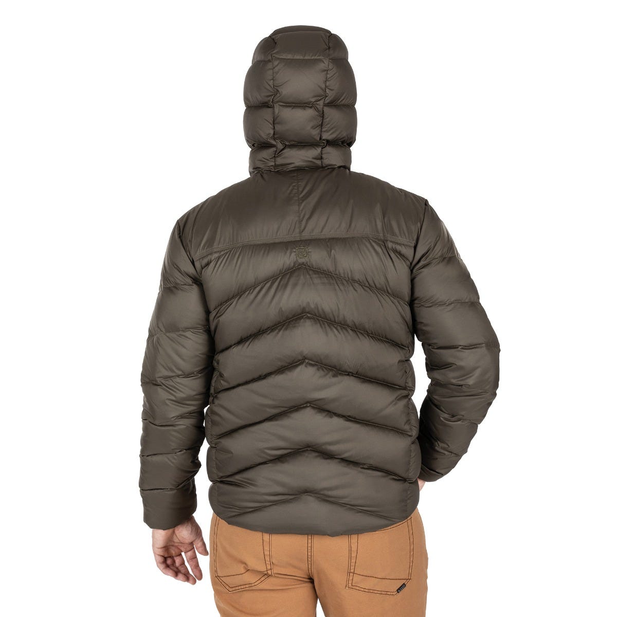 5.11 Acadia Down Jacket dunjacka i Ranger Green med huva och fickor