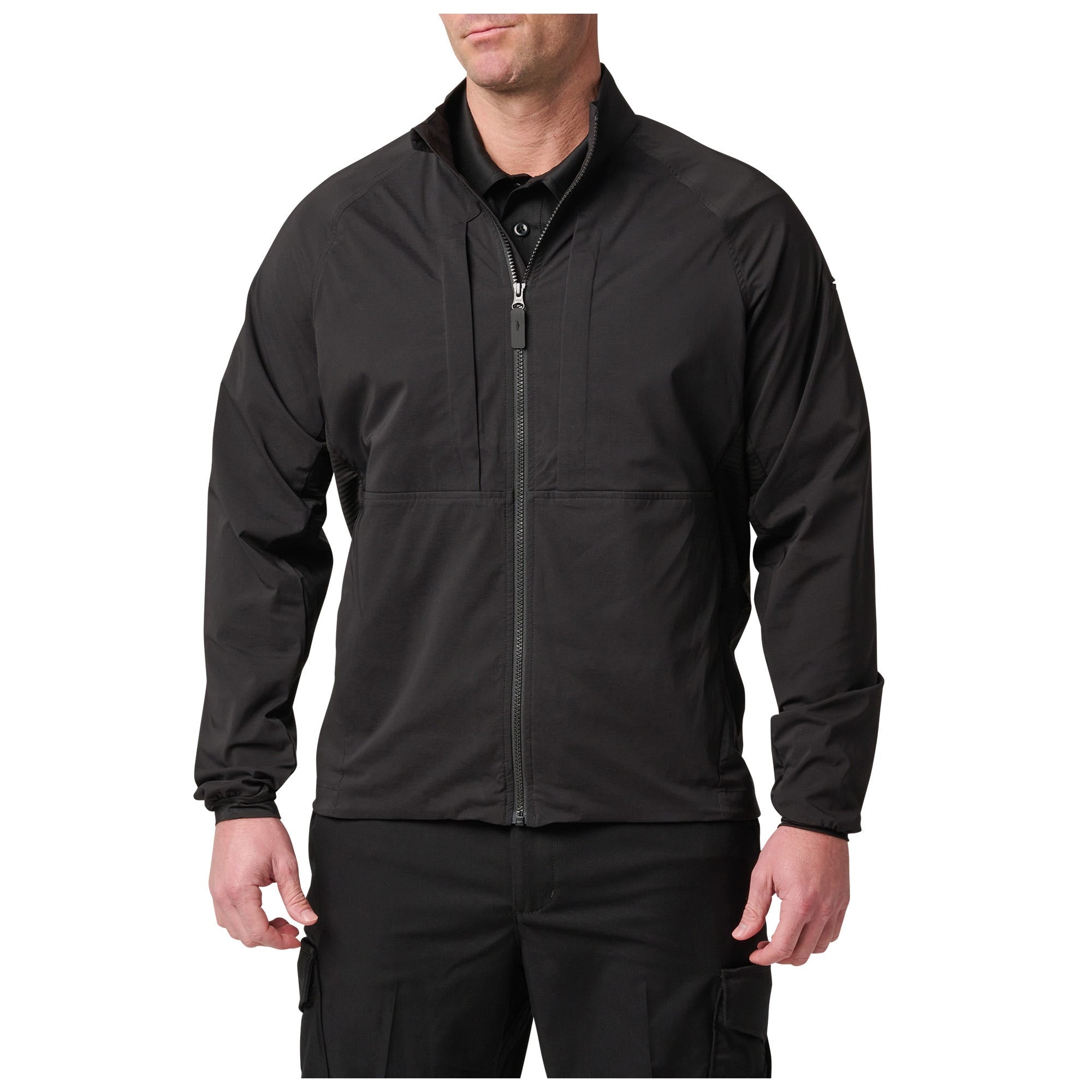 5.11 LT Stretch Windshell Jacket i Black, lätt stretchig vindjacka