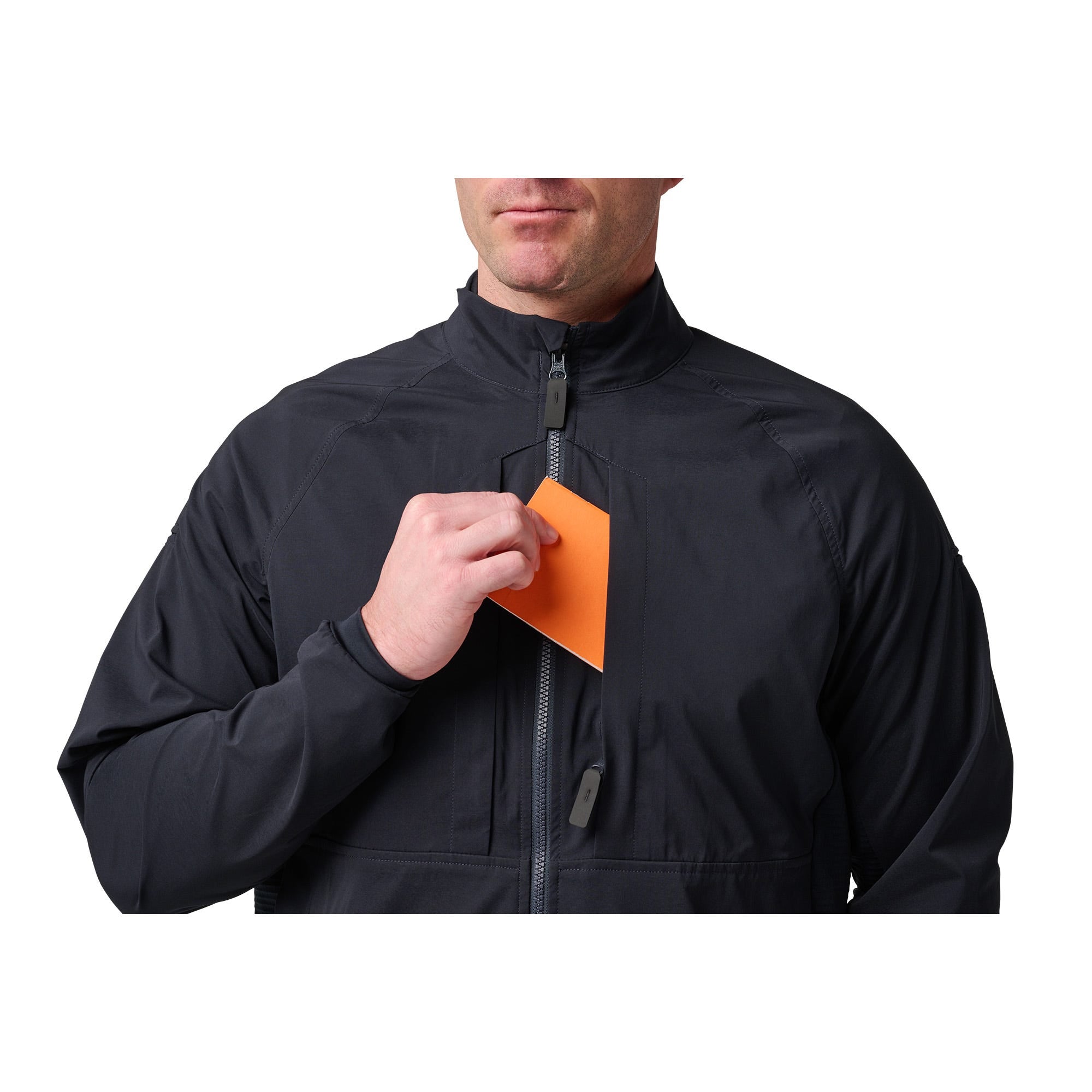 5.11 LT Stretch Windshell Jacket i Dark Navy, lätt stretchig vindjacka