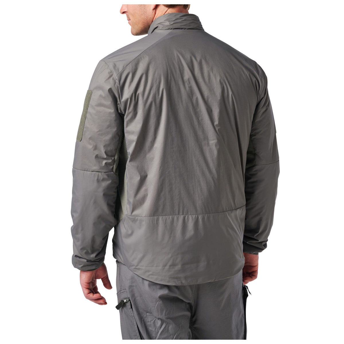 5.11 V.XI XTU LT3 Jacket i Storm, med quiltad isolering och dragkedjefickor.