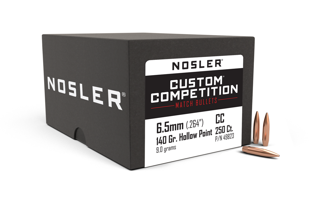 Nosler - Kula - 6.5mm - 140gr - Custom Competition HPBT - 250st/ask