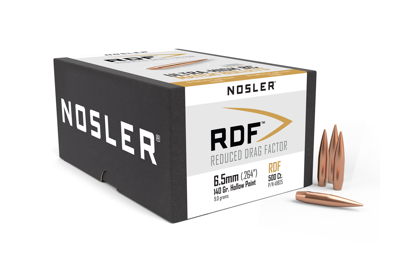 Nosler - Kula - 6.5mm - 140gr - RDF - 500st/ask