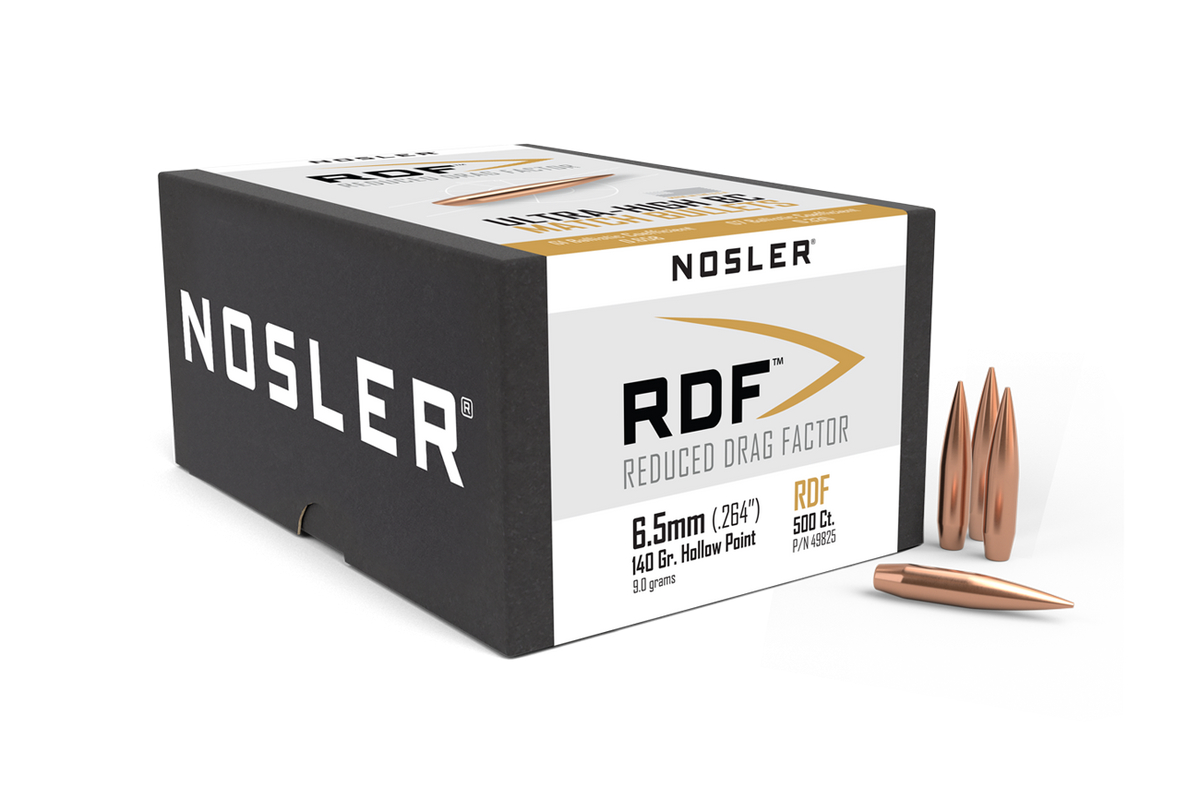 Nosler - Kula - 6.5mm - 140gr - RDF - 500st/ask