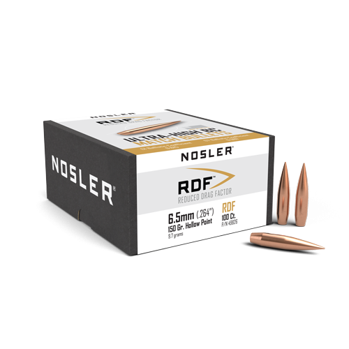 Nosler - Kula - 6.5mm - 150gr - RDF HPBT - 100st/ask