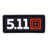 5.11 Logo Patch EMEA Black