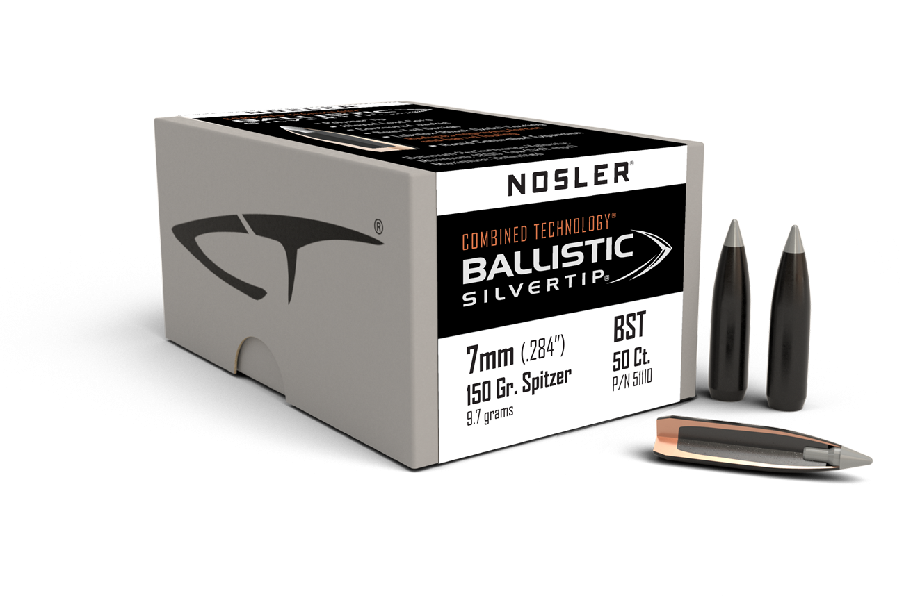 Nosler - Kula - 7 mm - 150gr - Ballistic Silvertip - 50st/ask