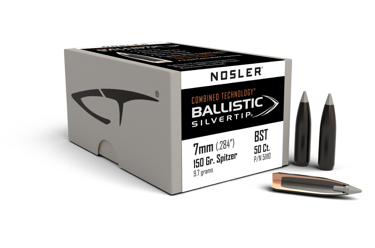Nosler - Kula - 7 mm - 150gr - Ballistic Silvertip - 50st/ask