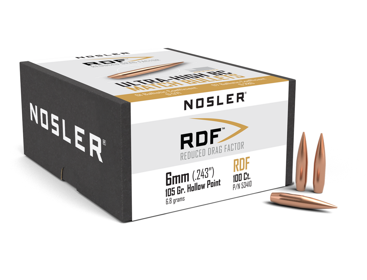 Nosler - Kula - 6mm (.243) - 105gr - RDF - 100st/ask