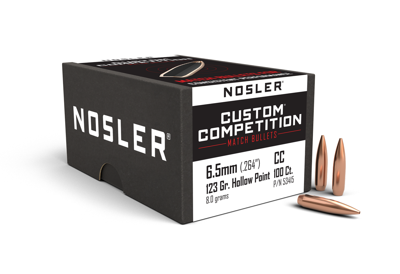 Nosler - Kula - 6.5mm - 123gr - Custom Competition HPBT - 100st/ask