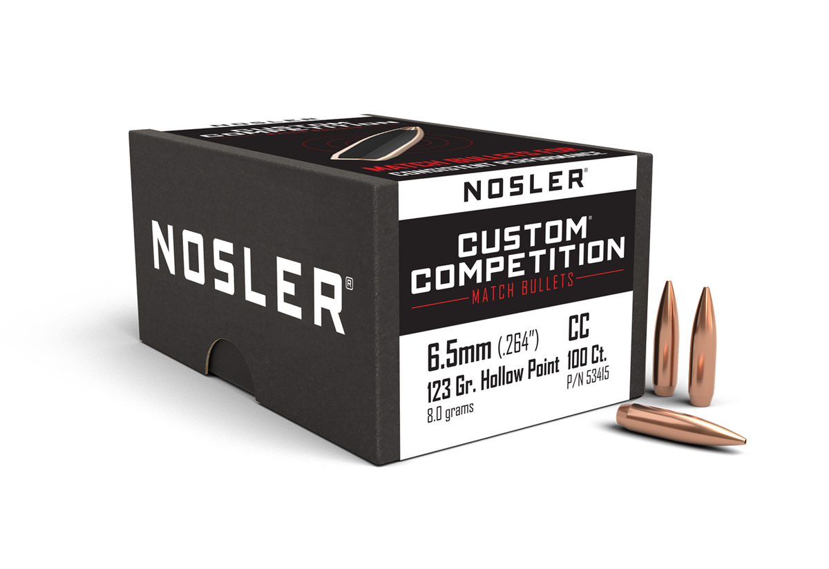 Nosler - Kula - 6.5mm - 123gr - Custom Competition HPBT - 100st/ask