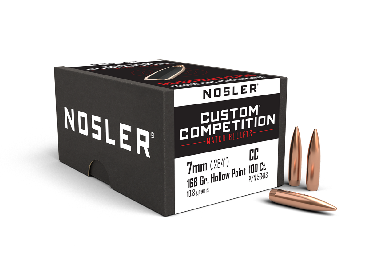 Nosler - Kula - 7mm (.284) - 168gr - Custom Competition HPBT - 100st/ask
