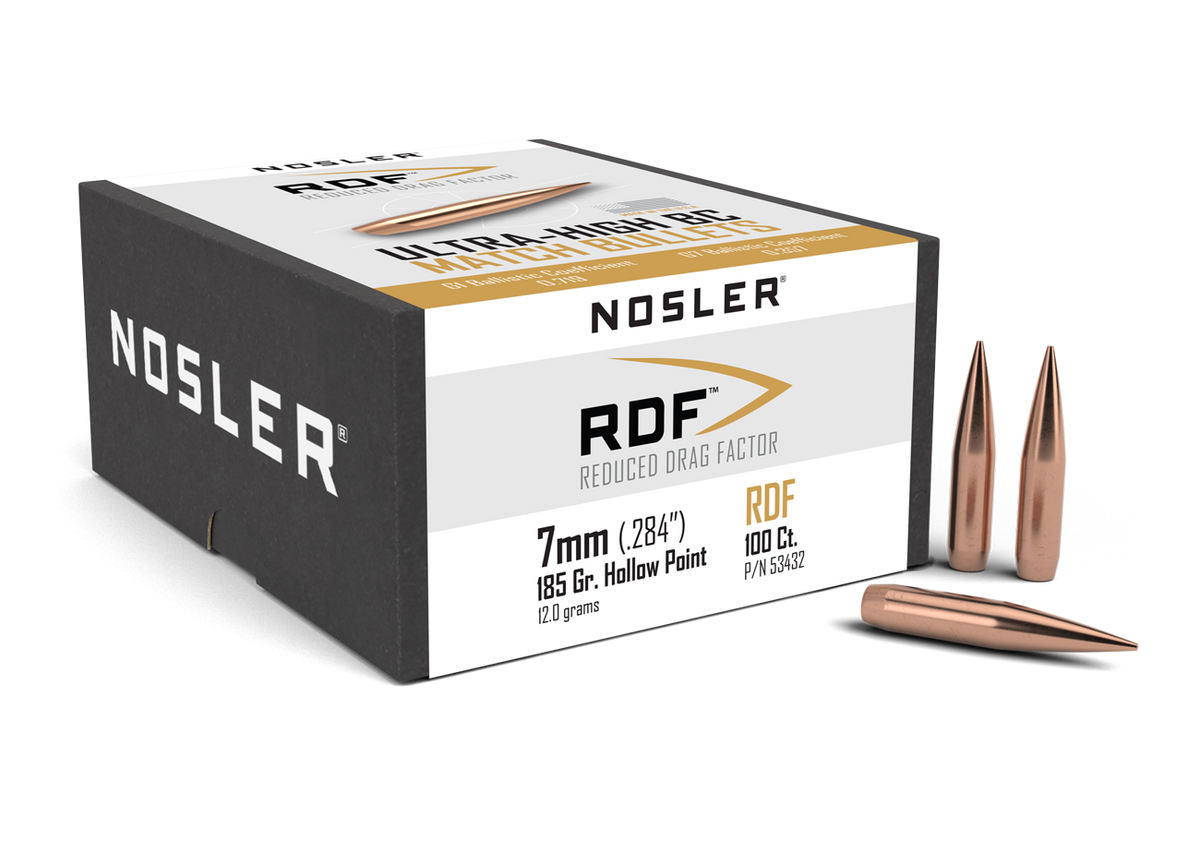 Nosler - Kula - 7mm (.284) - 185gr - RDF HPBT - 100st/ask