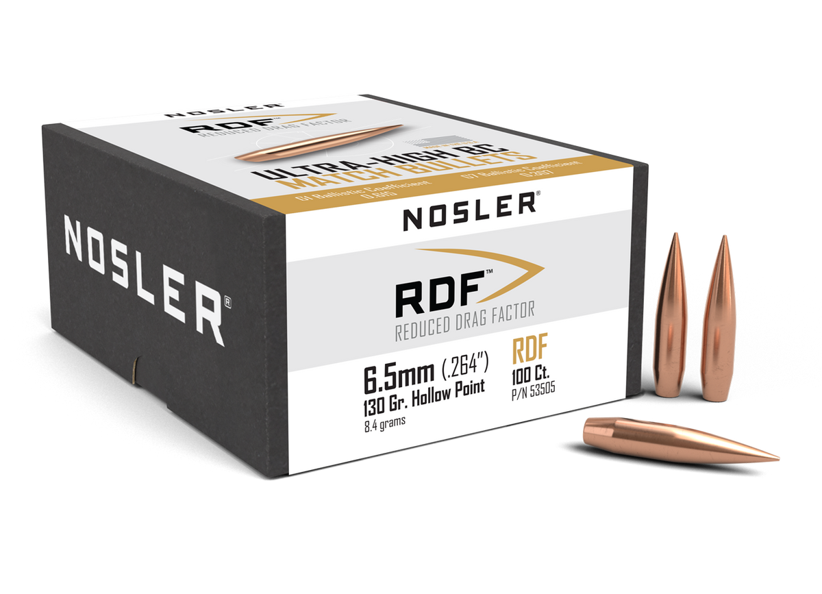 Nosler - Kula - 6.5mm (.264) - 130gr - RDF - 100st/ask