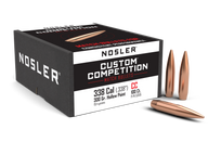 Nosler - Kula - 338 Caliber (.338) - 300gr - Custom Competition HPBT - 100st/ask