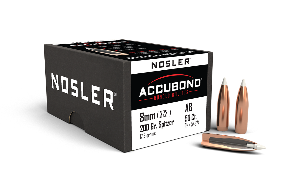 Nosler - Kula - 8mm - 200gr - AccuBond - 50st/ask
