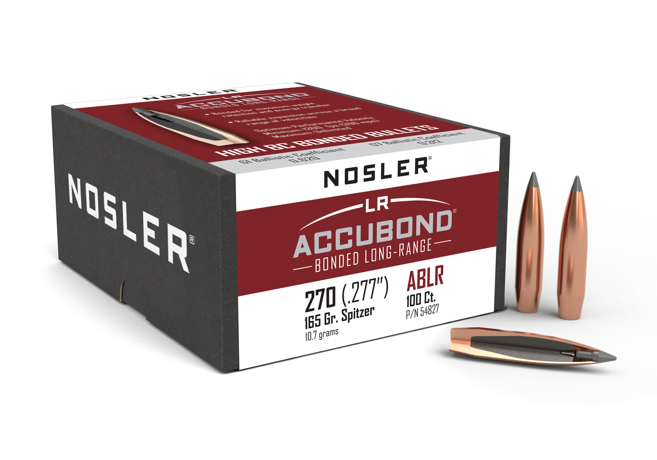 Nosler - Kula - 270 Caliber (.277) - 165gr - AccuBond Long Range - 100st/ask