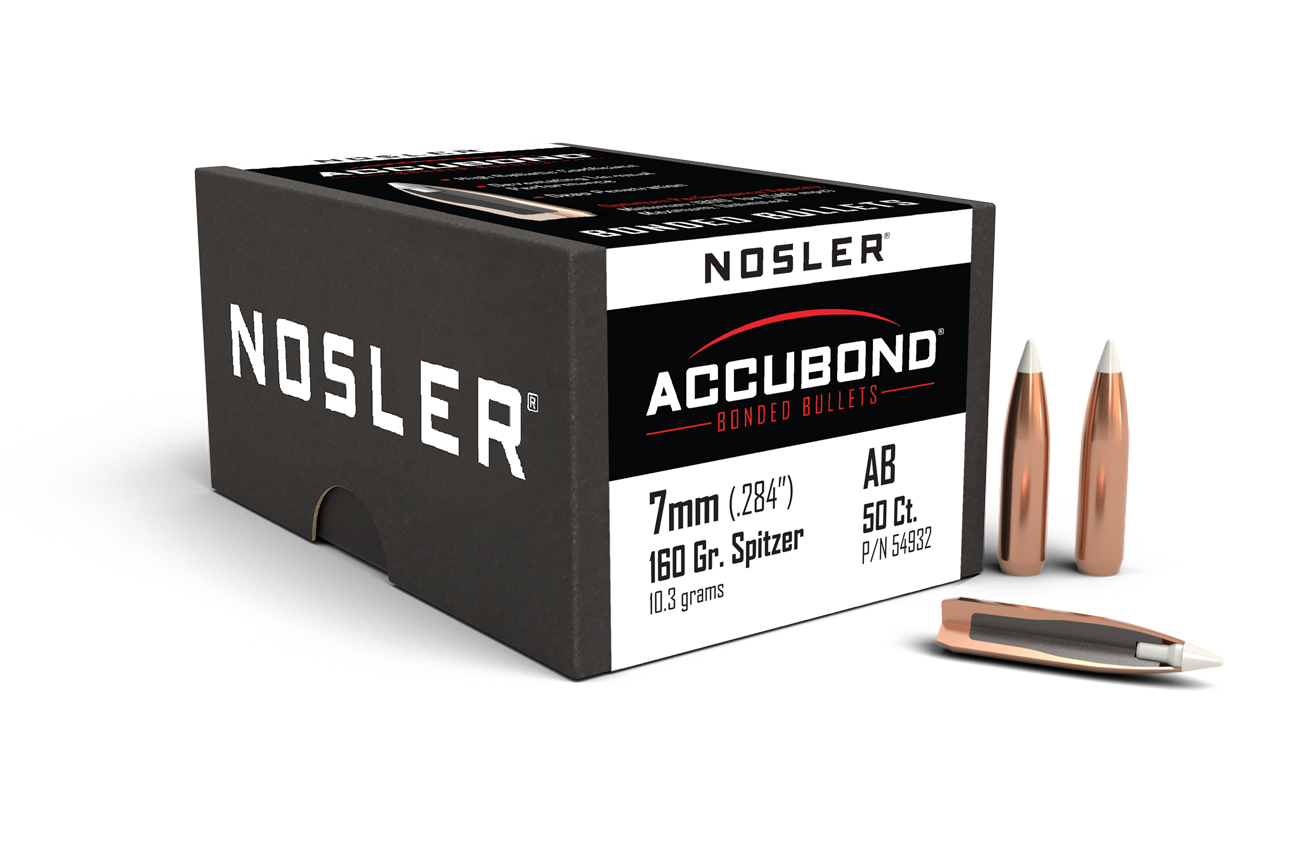 Nosler - Kula - 7mm (.284) - 160gr - AccuBond - 50st/ask