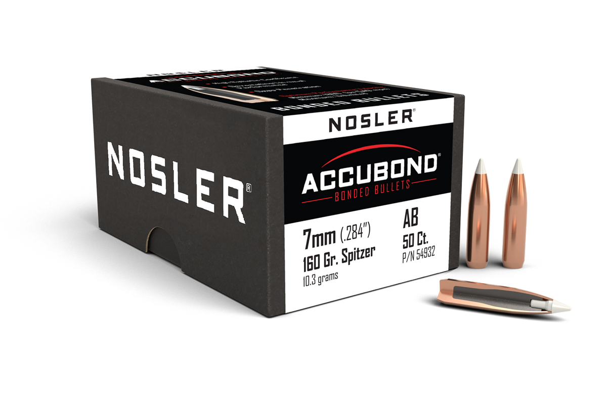 Nosler - Kula - 7mm (.284) - 160gr - AccuBond - 50st/ask